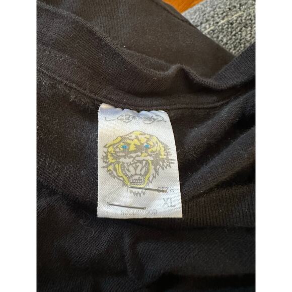 Women vintage Ed Hardy Christian Audigier long sleeve size xl - Picture 6 of 7